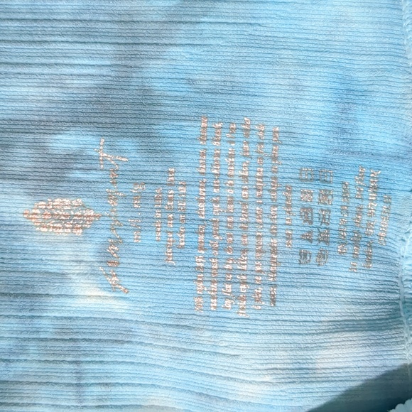 Free People Good Karma Tie Dye Yoga Leggings Size M/L - Picture 12 of 12